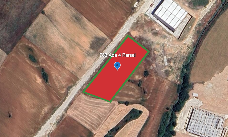 SATILIK DEPO İMARLI TEKİRDAĞ KAPAKLI’DA 0,70 EMSAL 6.561 m² ARSA